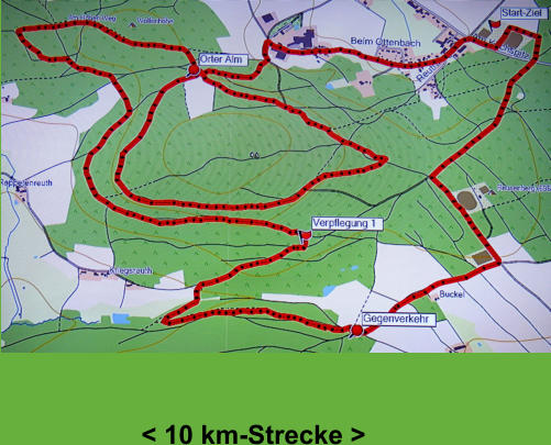 < 10 km-Strecke >