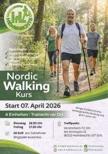 Nordic Walking-Kurs 2026 IfL Helmbrechts